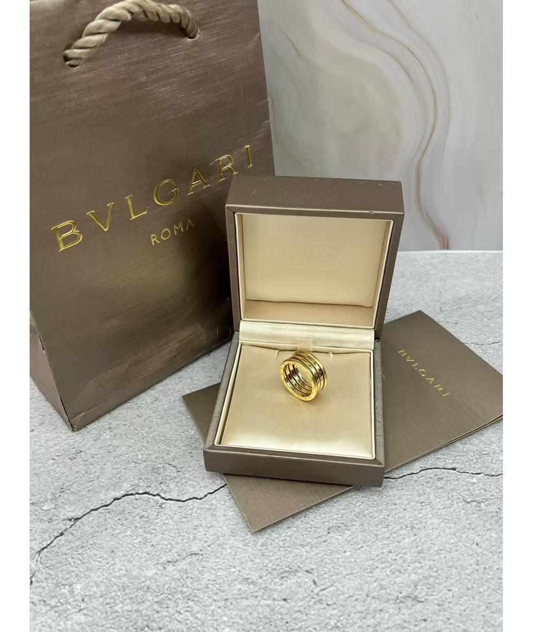 BVLGARI Золотое кольцо из желтого золота, фото 2