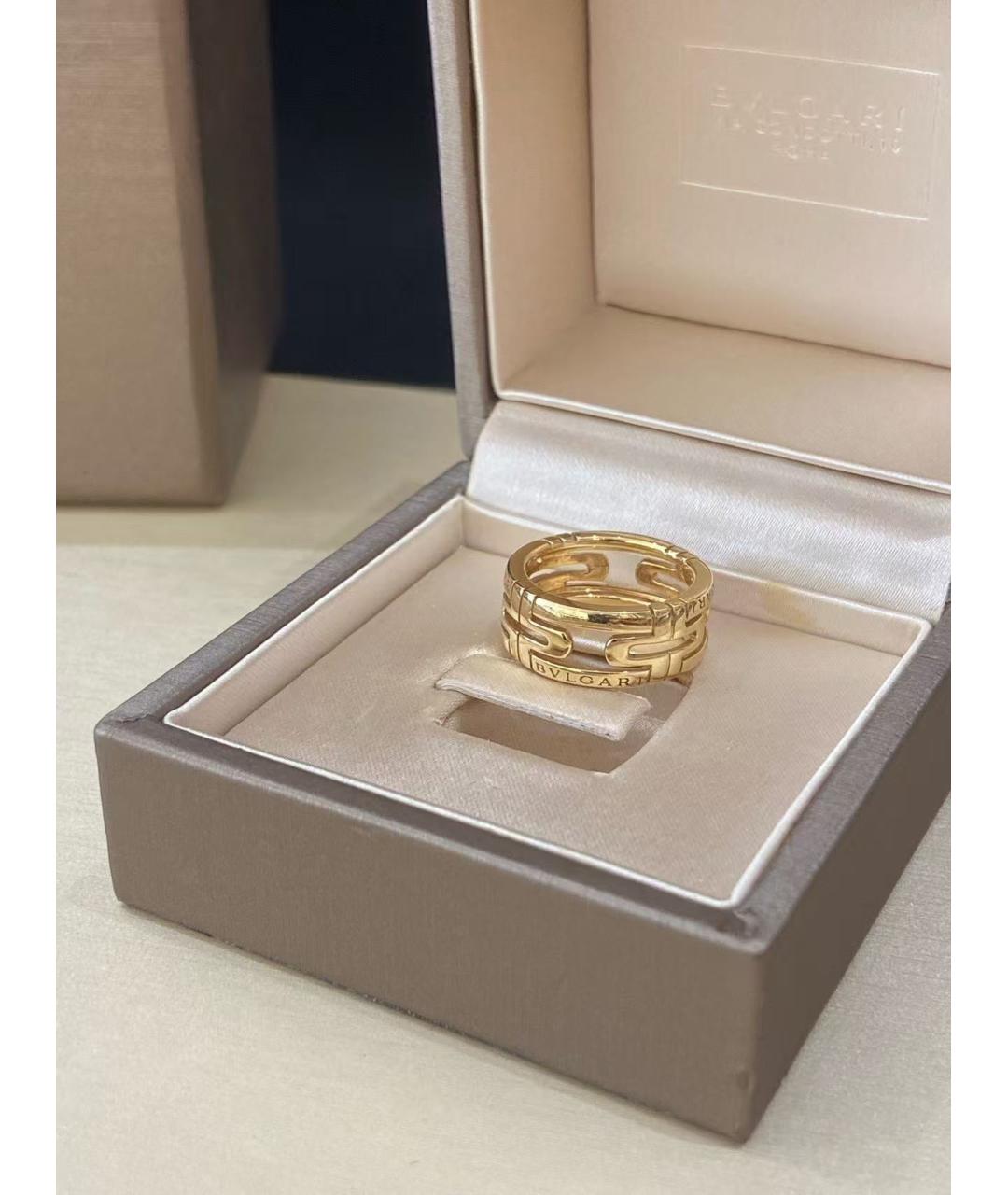 BVLGARI Золотое кольцо из желтого золота, фото 5