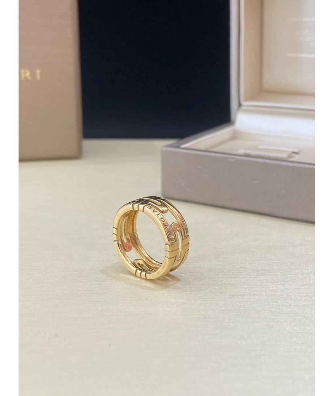 BVLGARI Золотое кольцо из желтого золота, фото 3
