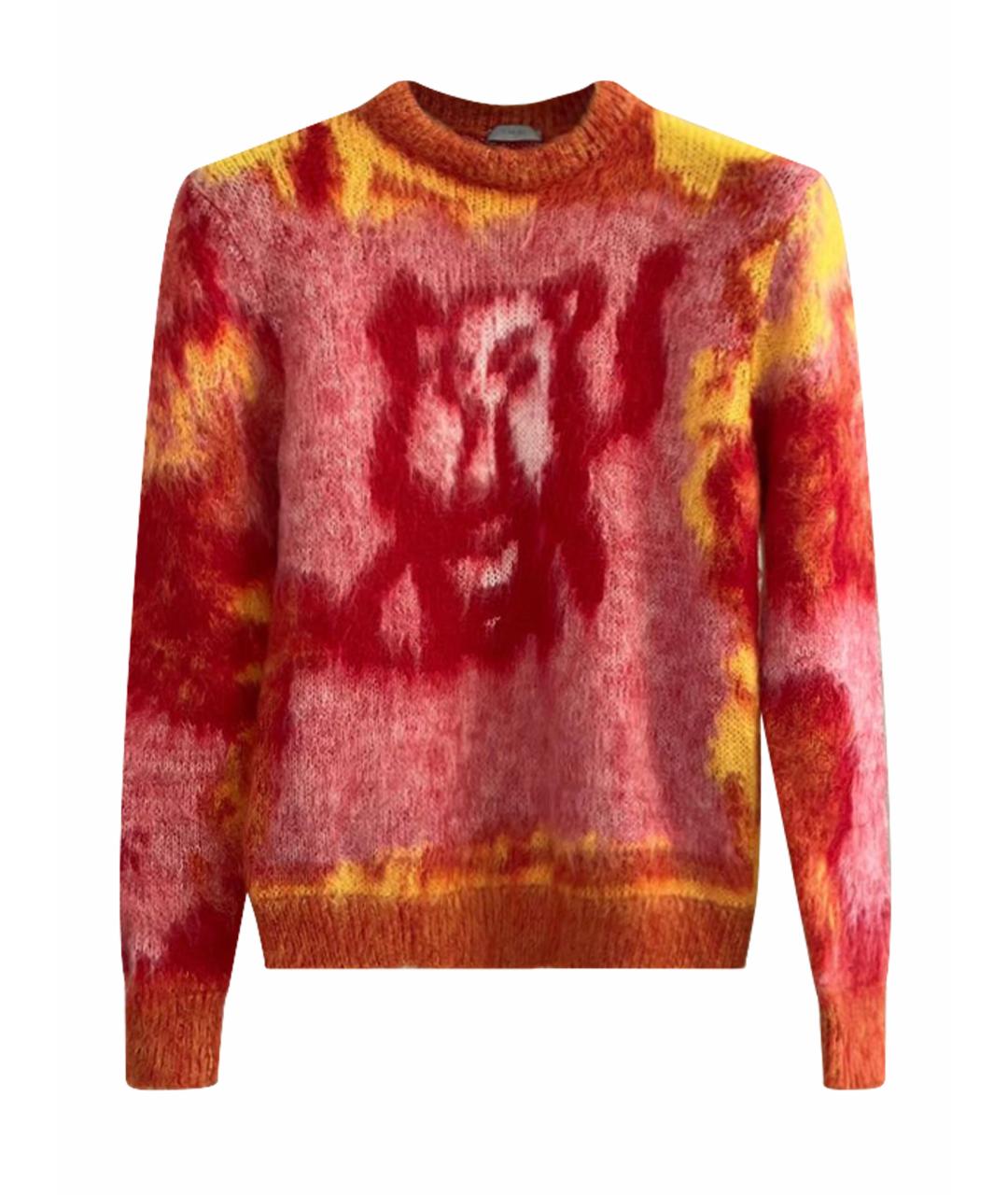 CHRISTIAN DIOR Красный джемпер / свитер, фото 1