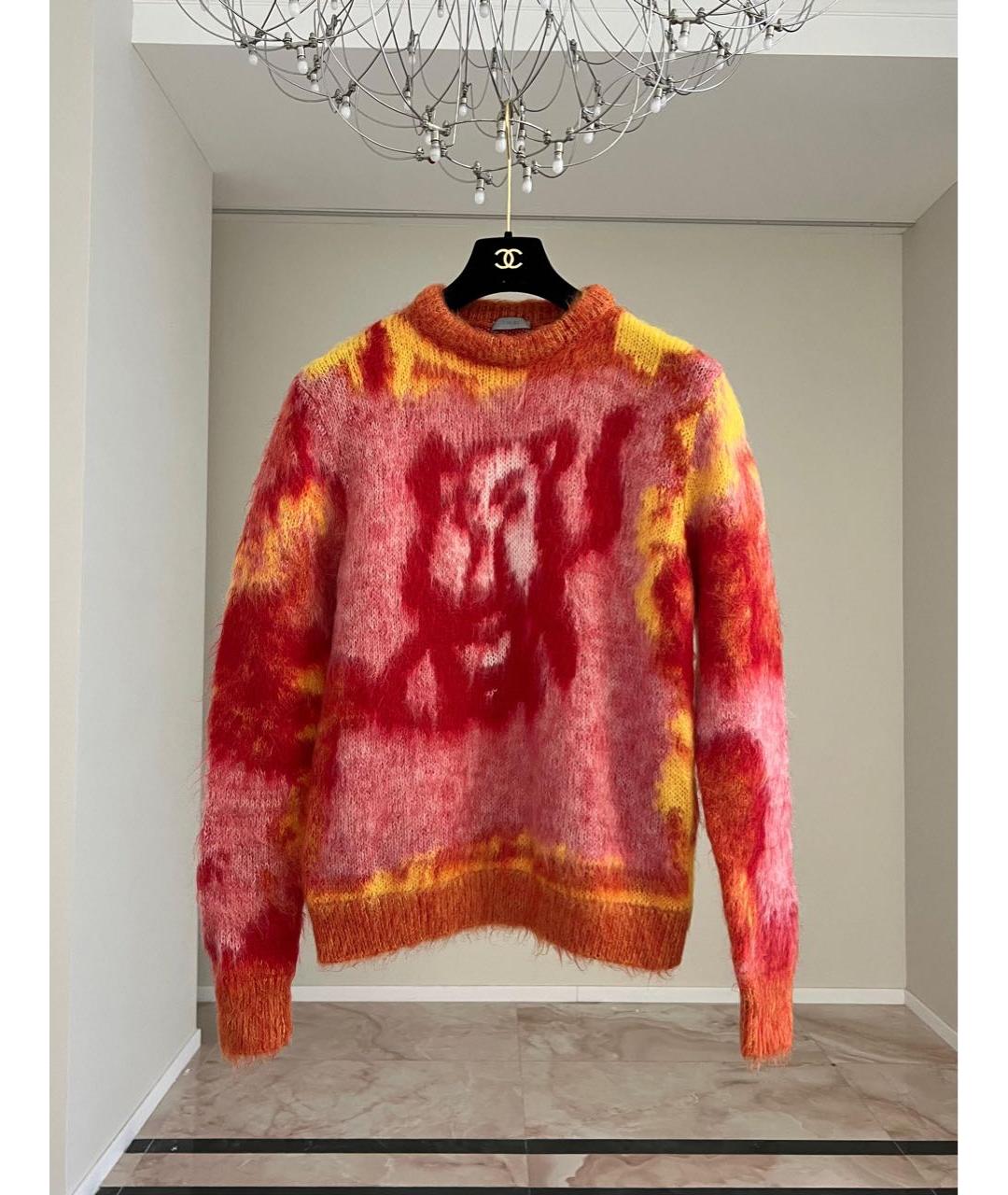 CHRISTIAN DIOR Красный джемпер / свитер, фото 8