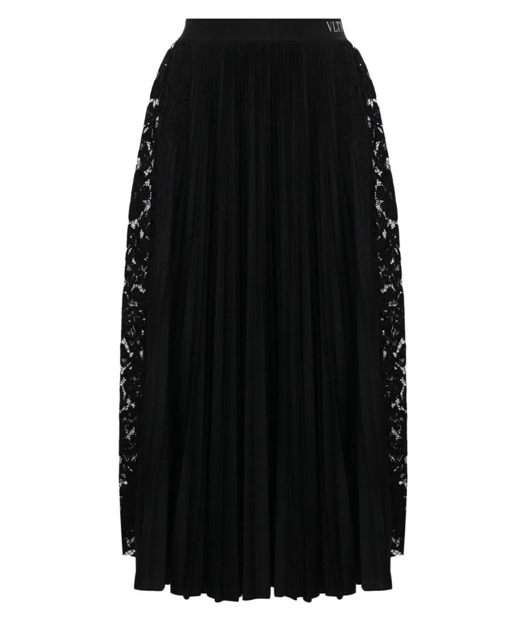 VALENTINO Черная юбка миди, фото 1