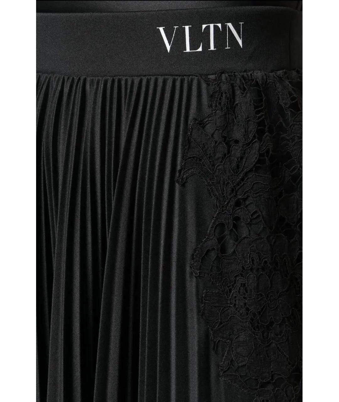 VALENTINO Черная юбка миди, фото 5