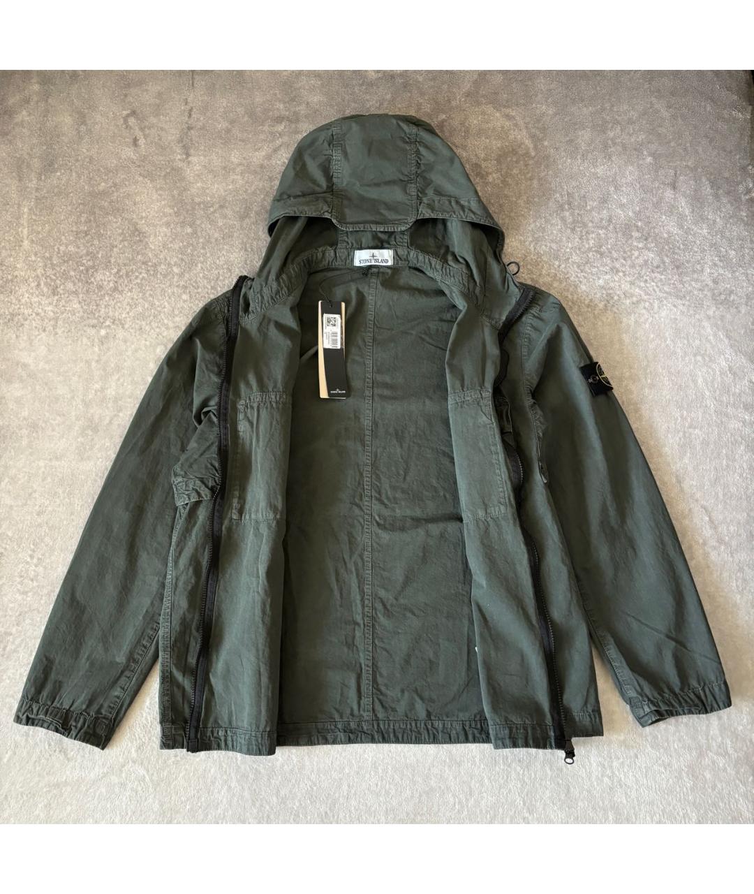 STONE ISLAND Зеленая куртка, фото 2