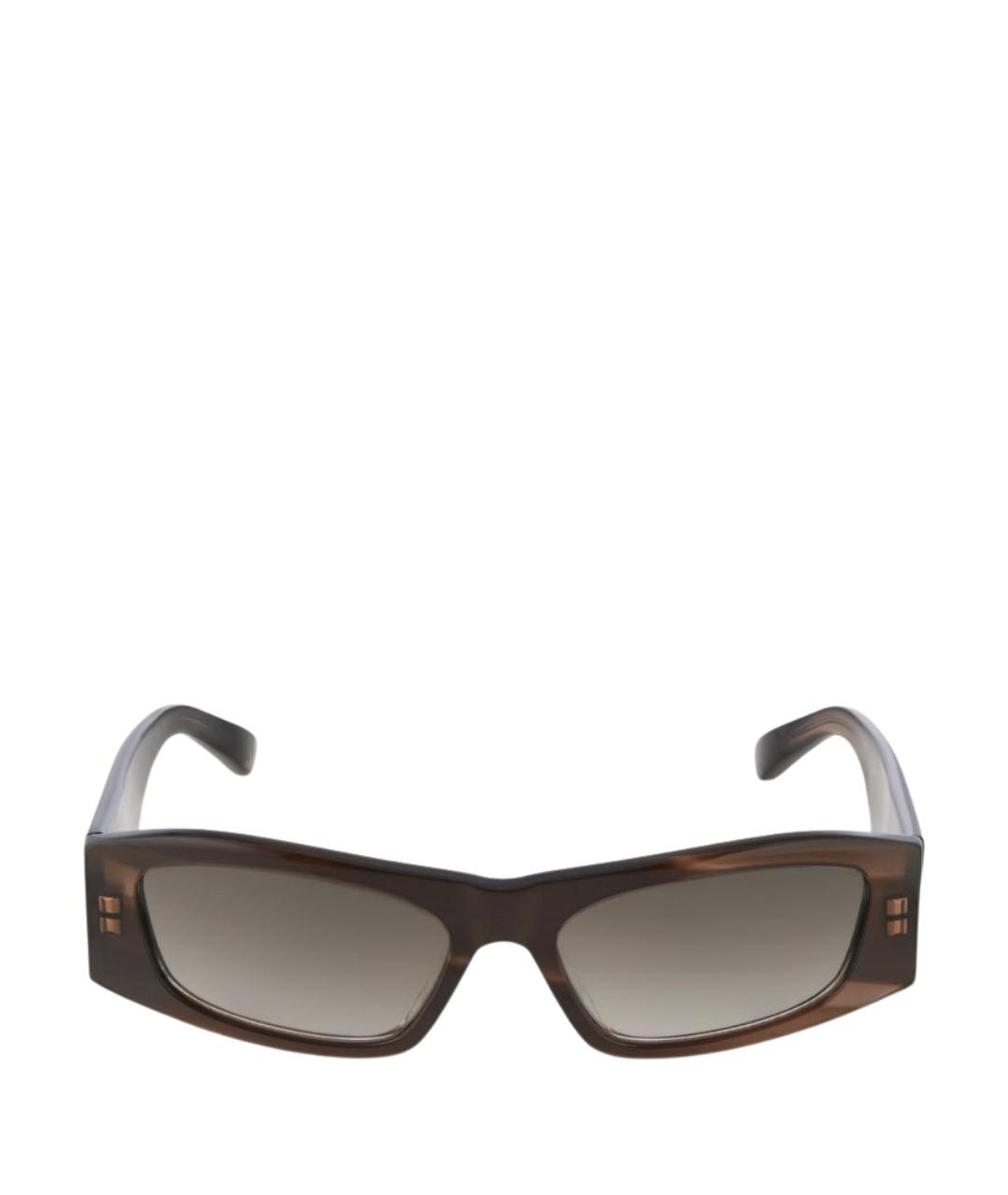 BALENCIAGA Коричневые солнцезащитные очки, фото 1