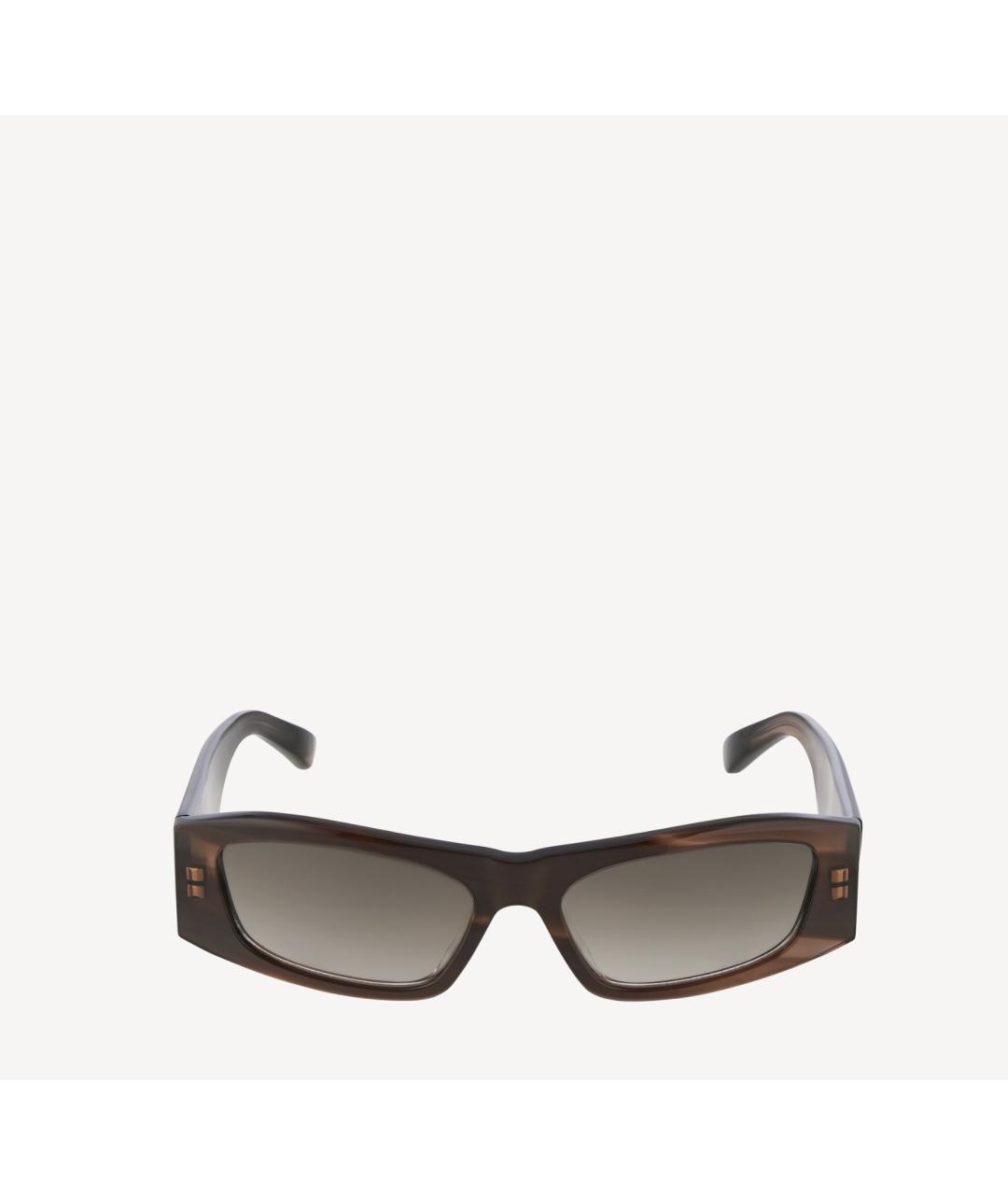 BALENCIAGA Коричневые солнцезащитные очки, фото 7