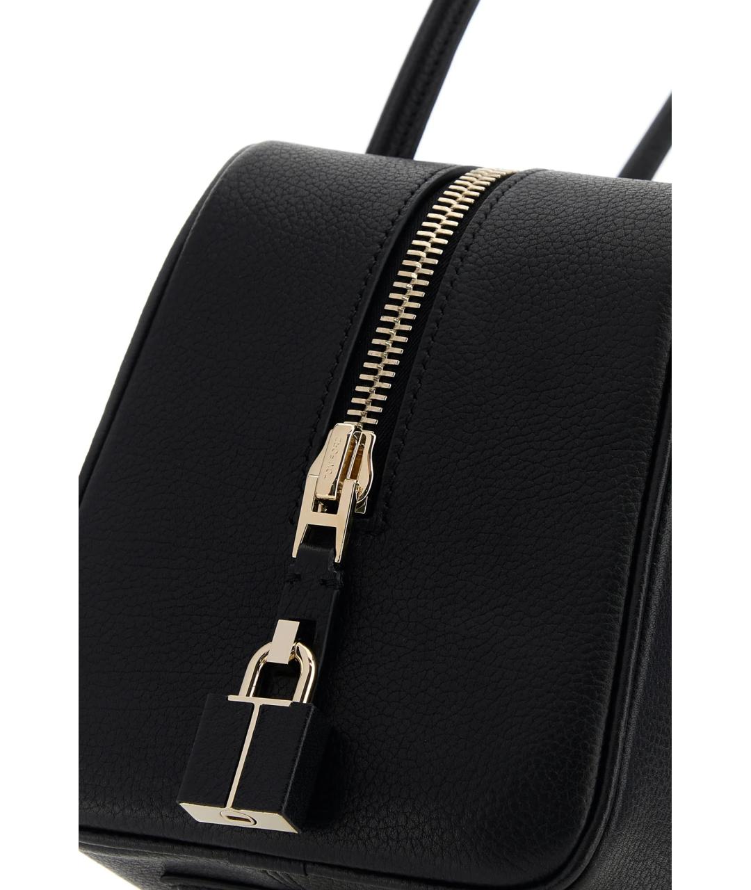 TOM FORD Черная кожаная сумка через плечо, фото 5