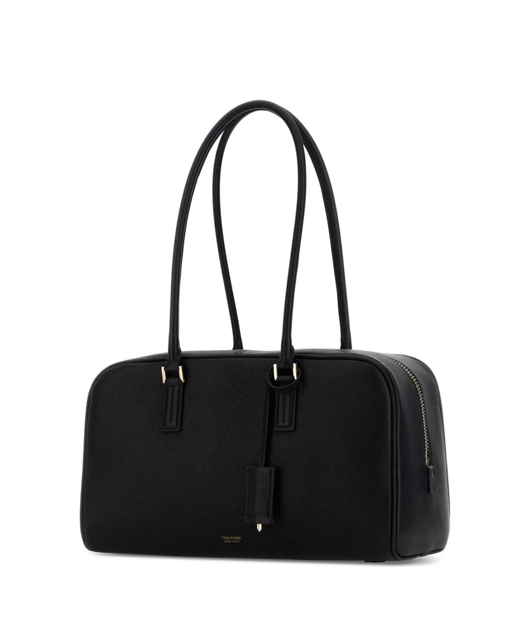 TOM FORD Черная кожаная сумка через плечо, фото 2