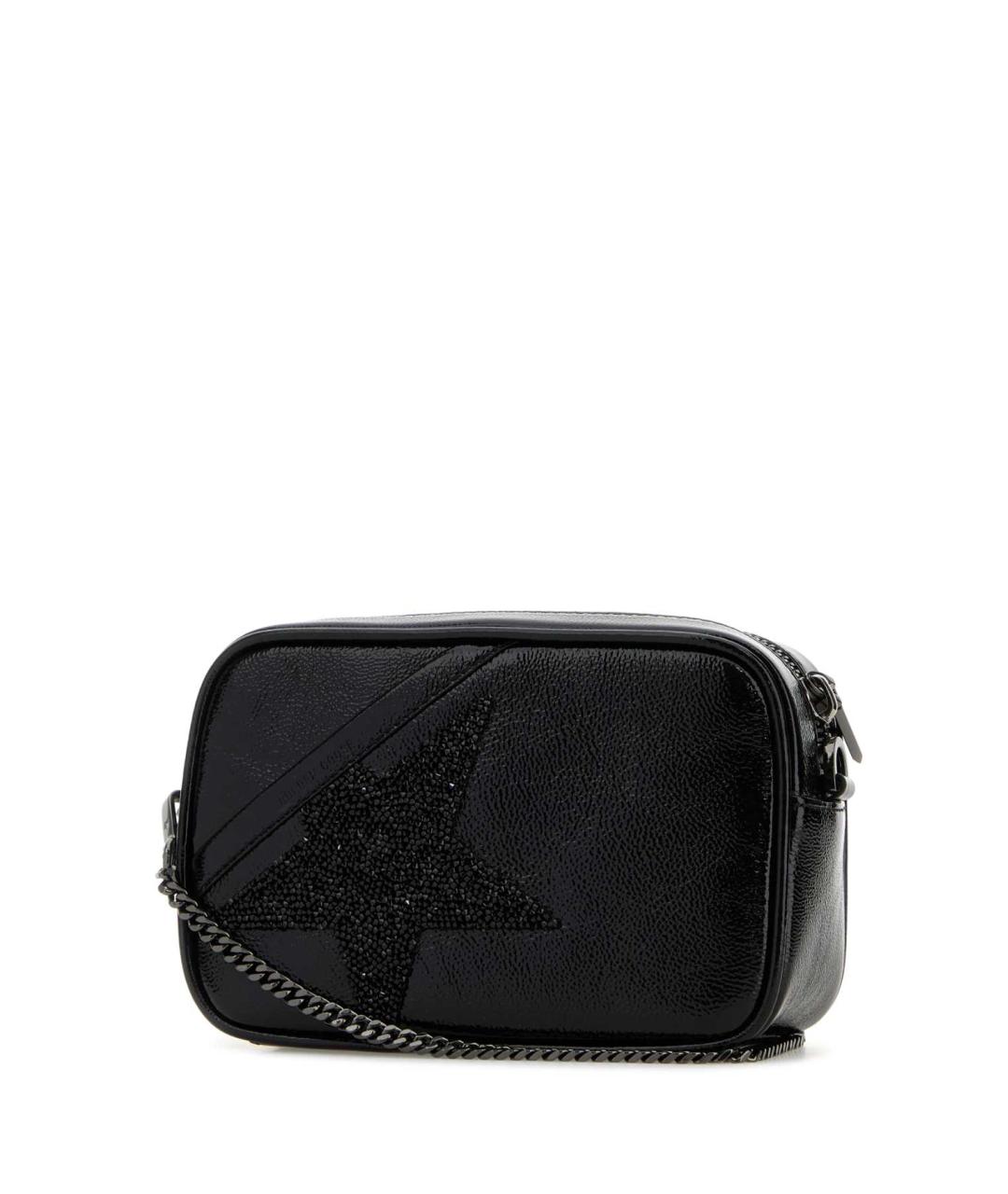 GOLDEN GOOSE DELUXE BRAND Черная сумка через плечо, фото 2