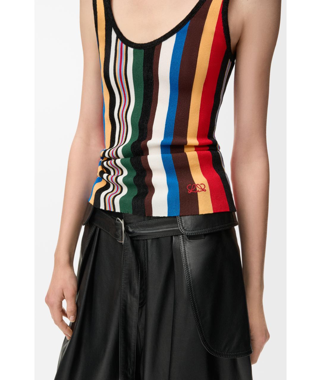 LOEWE Мульти вискозная майка, фото 6