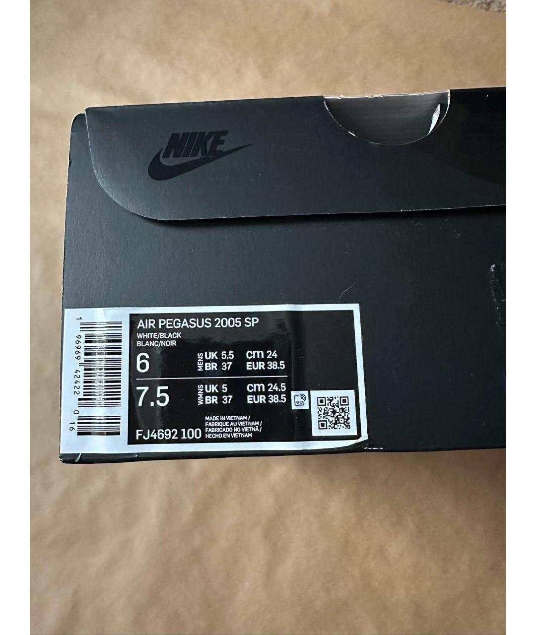 COMME DES GARÇONS HOMME PLUS Белые текстильные кроссовки, фото 3