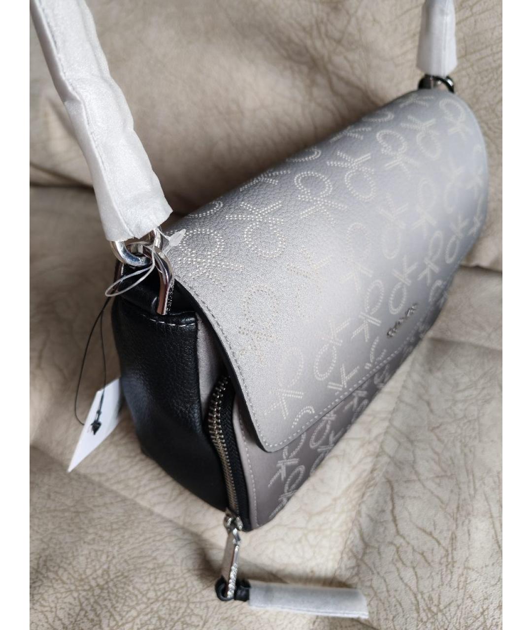 CALVIN KLEIN Серая сумка через плечо, фото 2