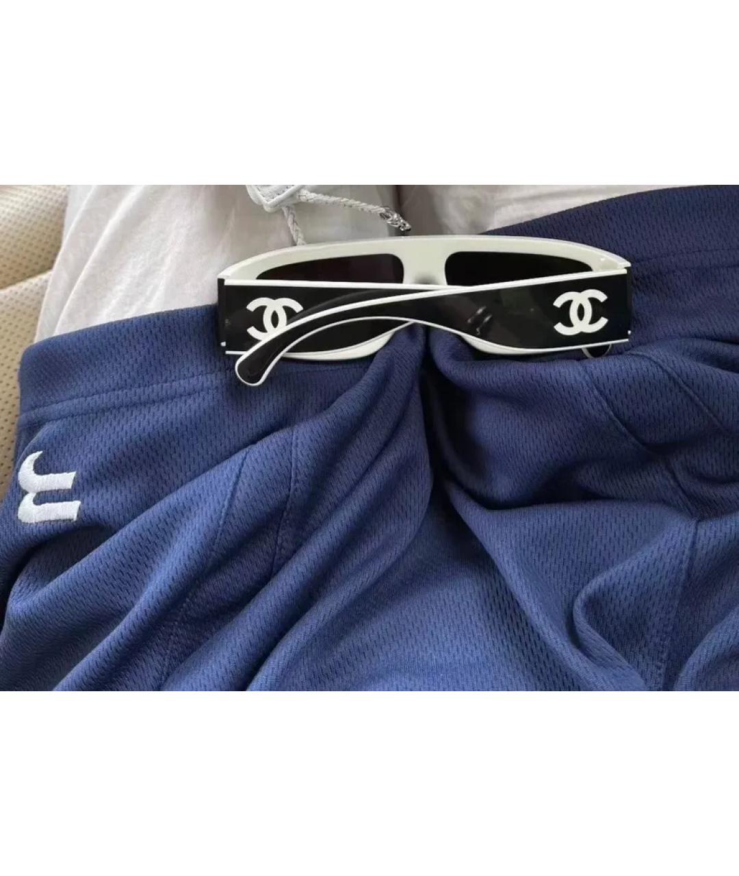 CHANEL Черные солнцезащитные очки, фото 5