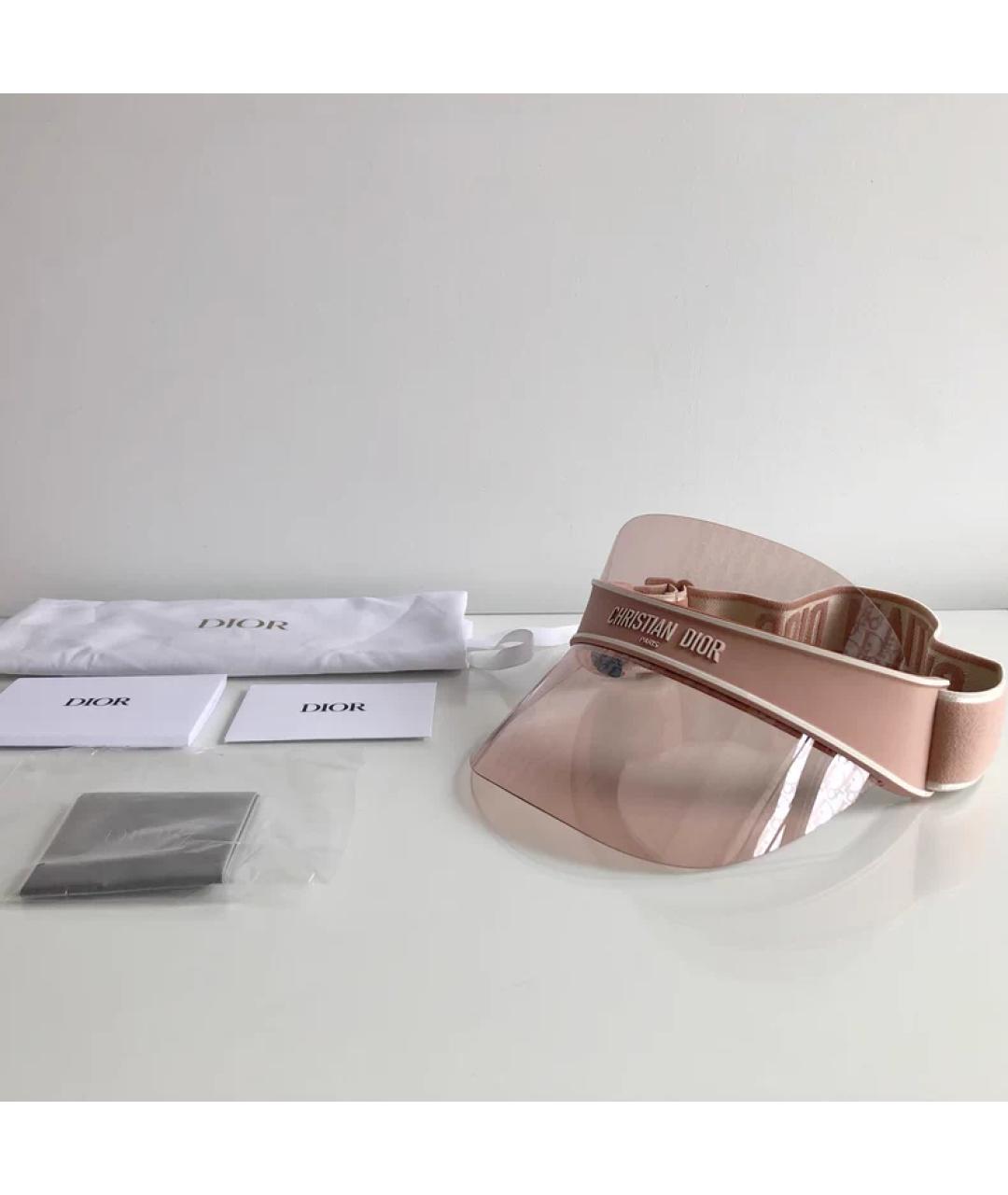CHRISTIAN DIOR Розовая кепка, фото 4