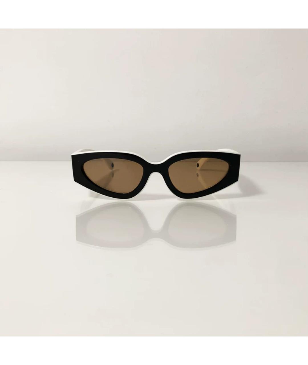 CHANEL Черные пластиковые солнцезащитные очки, фото 2