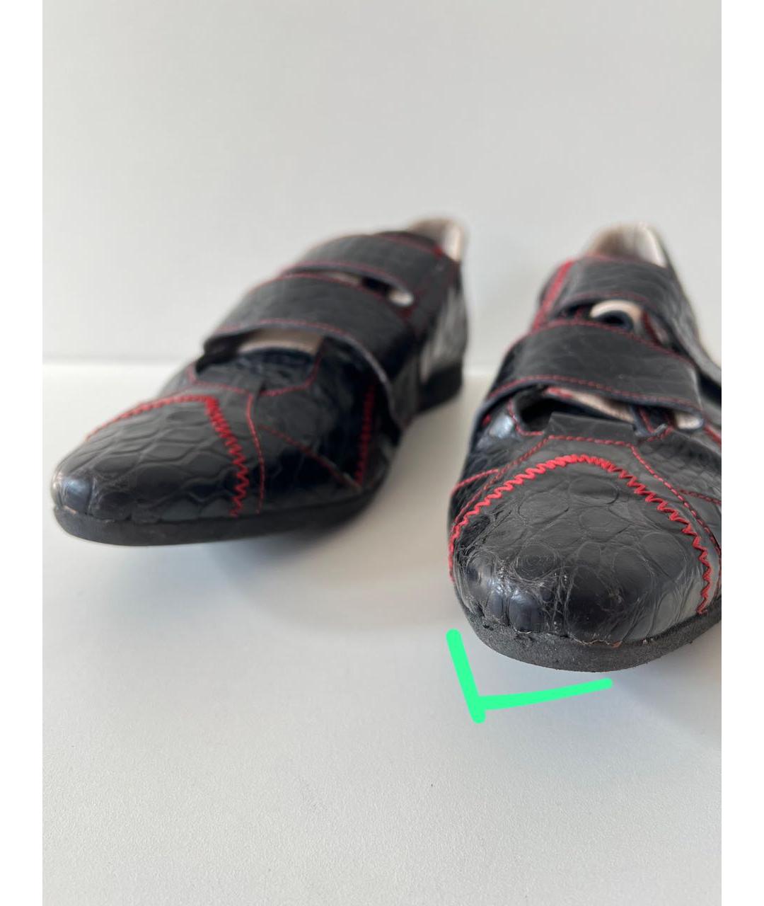ZILLI Черные туфли, фото 5
