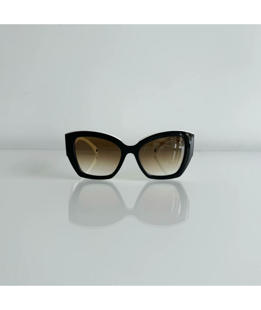 CHANEL Черные солнцезащитные очки, фото 2