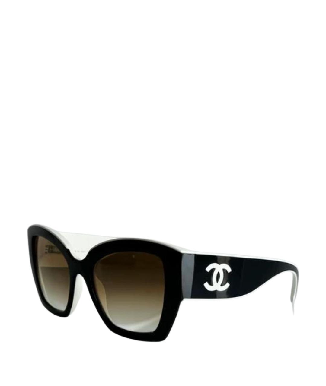 CHANEL Черные солнцезащитные очки, фото 1