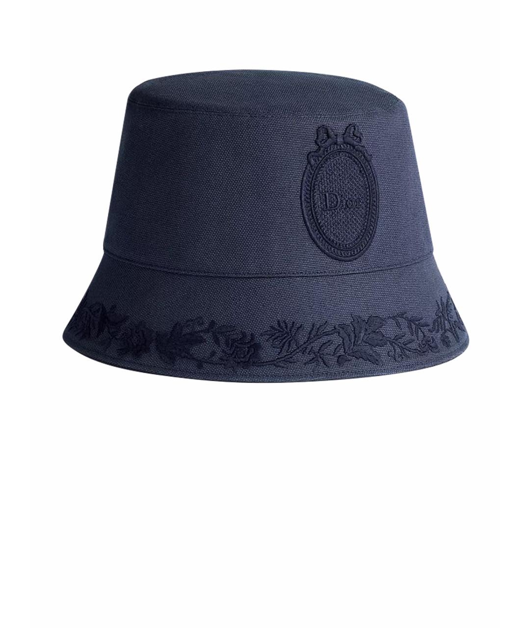 CHRISTIAN DIOR Темно-синяя панама, фото 1