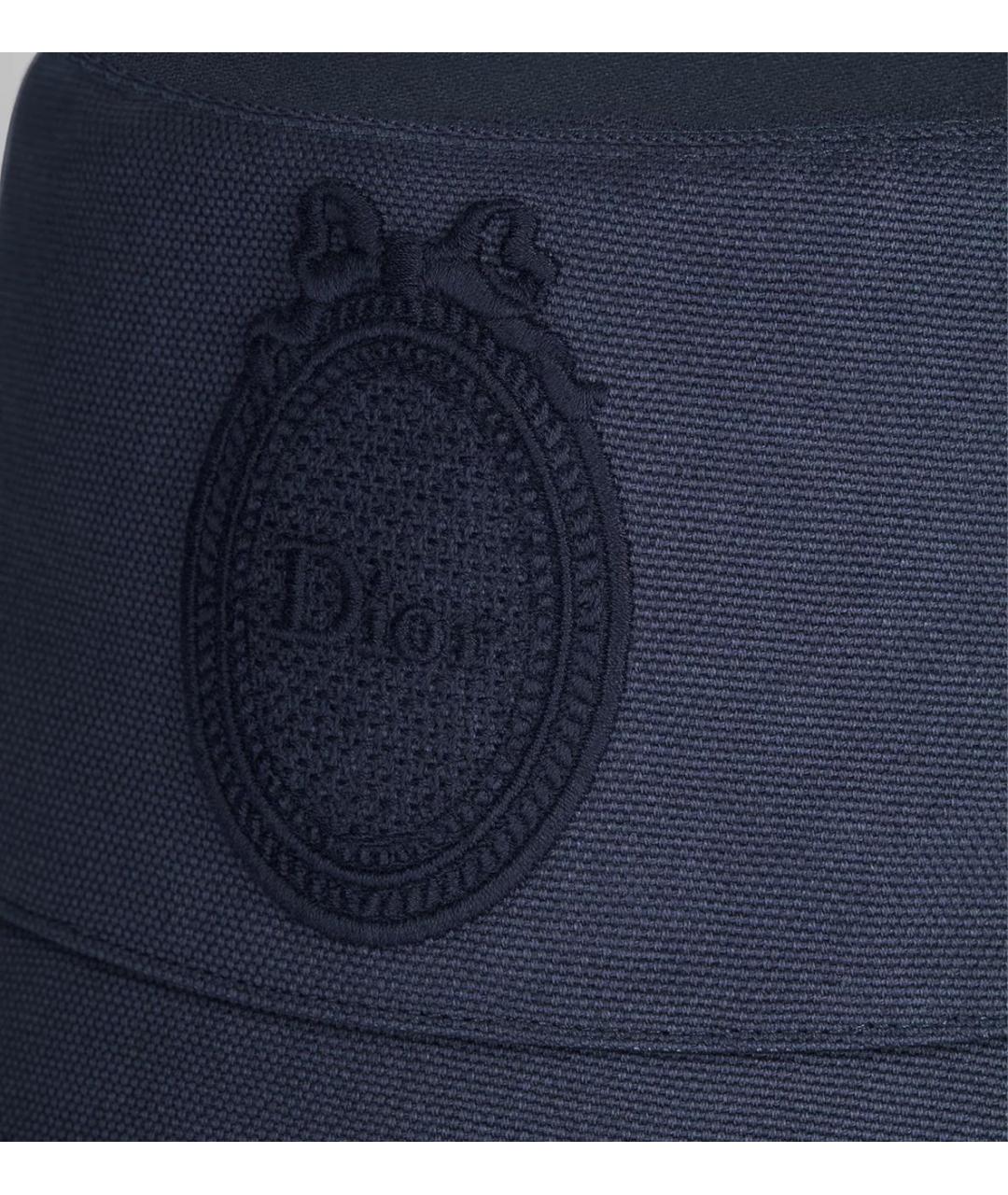 CHRISTIAN DIOR Темно-синяя панама, фото 3