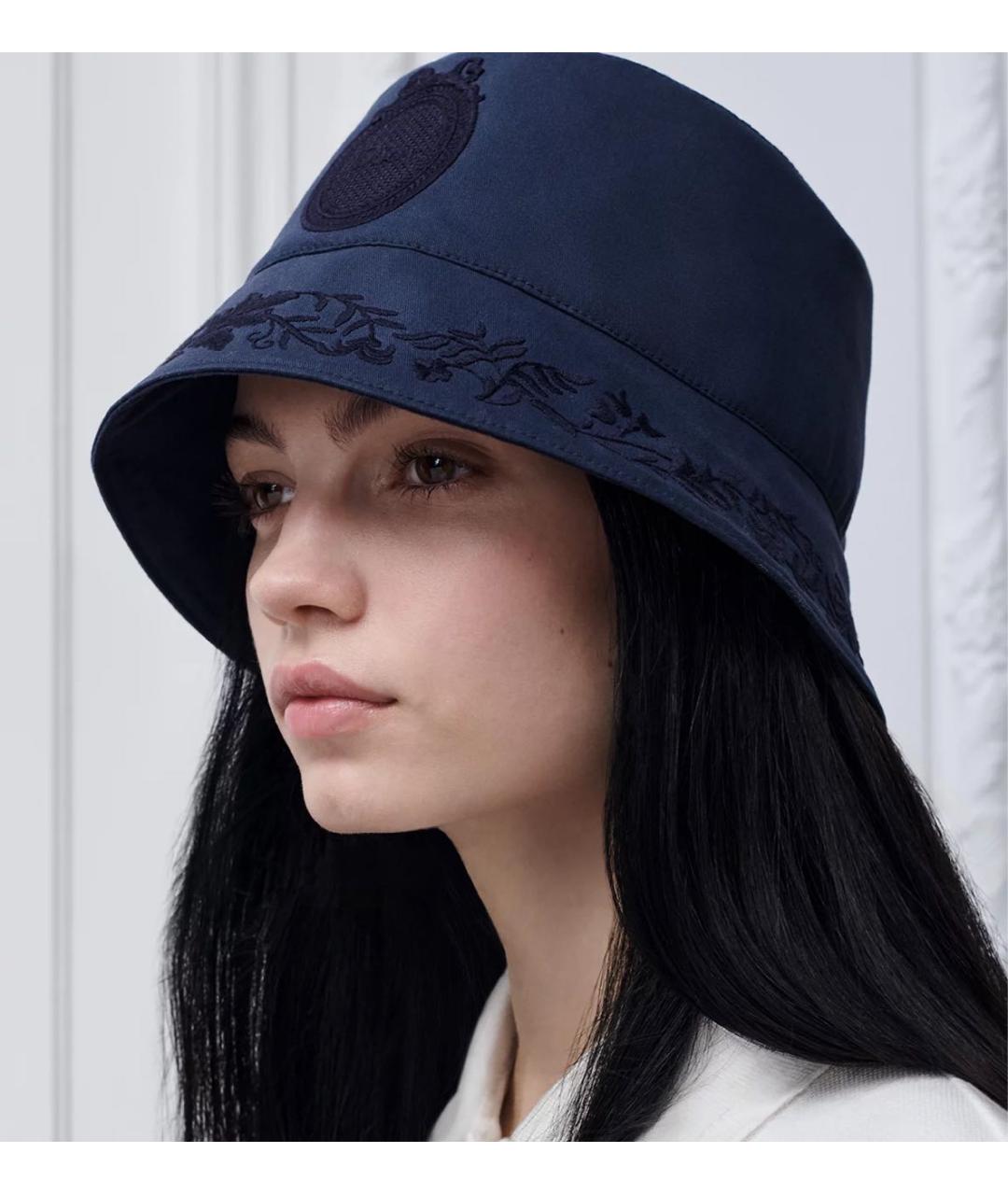 CHRISTIAN DIOR Темно-синяя панама, фото 2