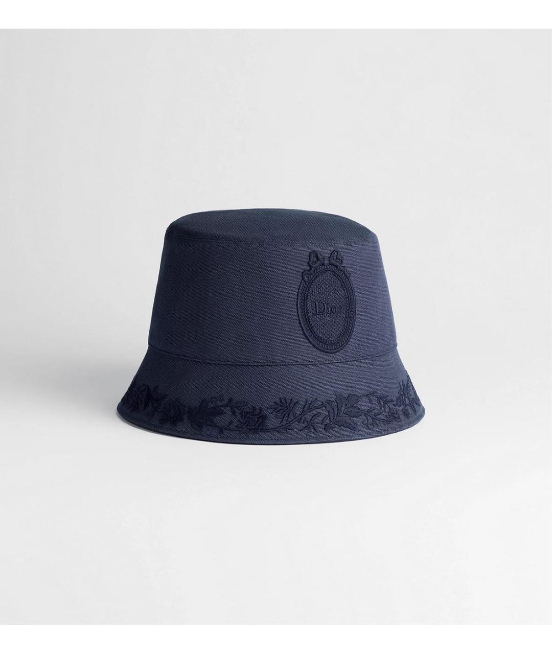 CHRISTIAN DIOR Темно-синяя панама, фото 4