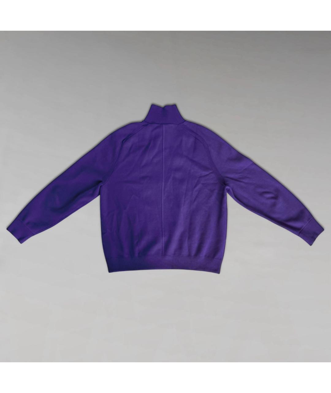 CALVIN KLEIN Фиолетовый вискозный джемпер / свитер, фото 2