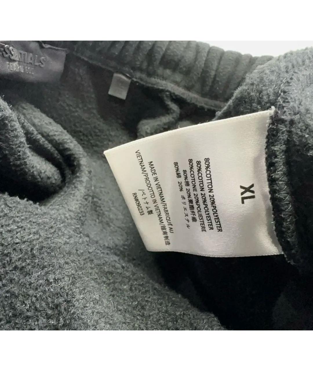 FEAR OF GOD ESSENTIALS Черный спортивный костюм, фото 4