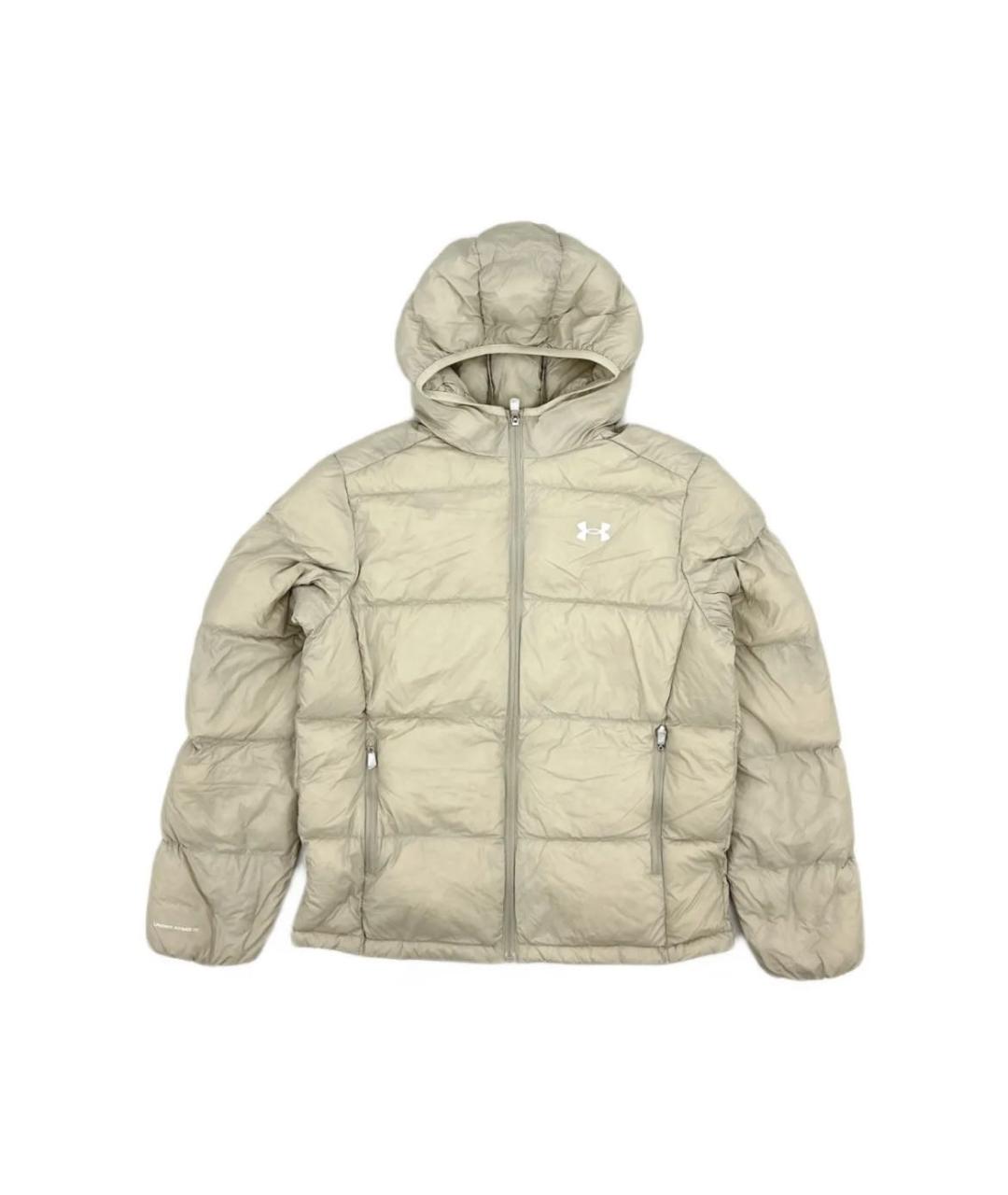 MANSORY x UNDER ARMOUR Бежевый пуховик, фото 9
