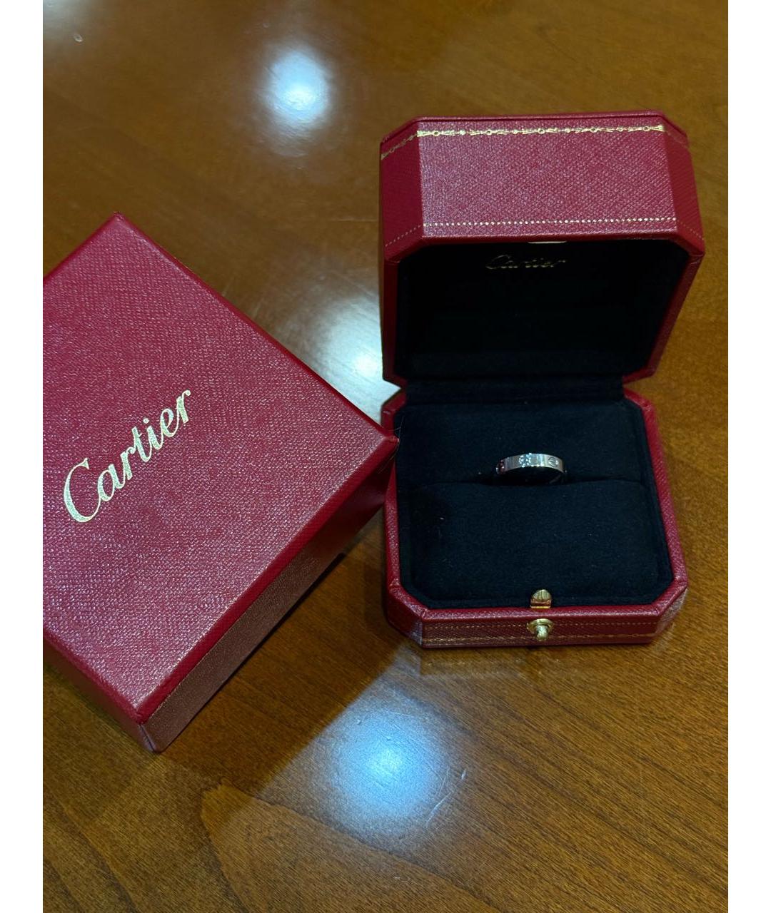 CARTIER Серебряное кольцо из белого золота, фото 3