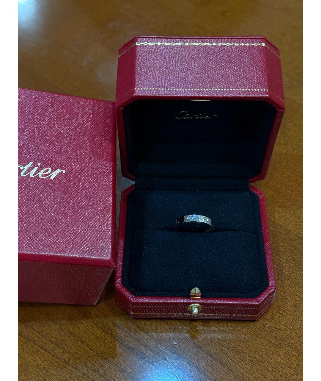 CARTIER Серебряное кольцо из белого золота, фото 9