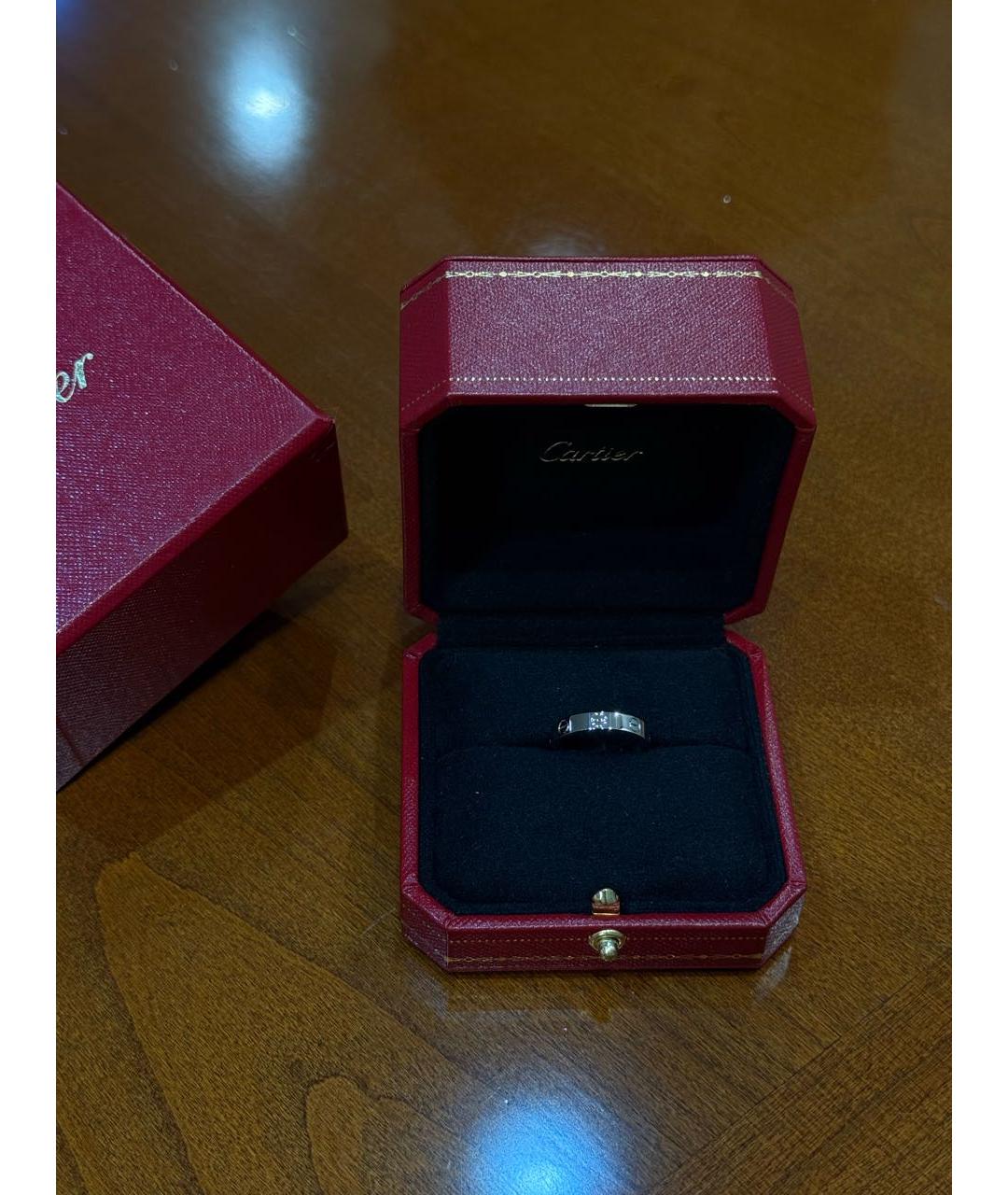 CARTIER Серебряное кольцо из белого золота, фото 7