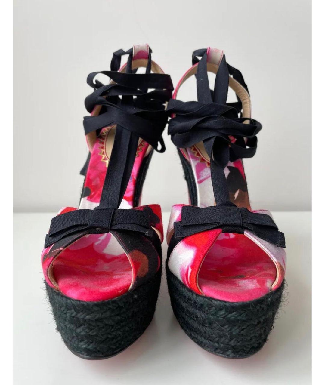 CHRISTIAN LOUBOUTIN Мульти босоножки, фото 3