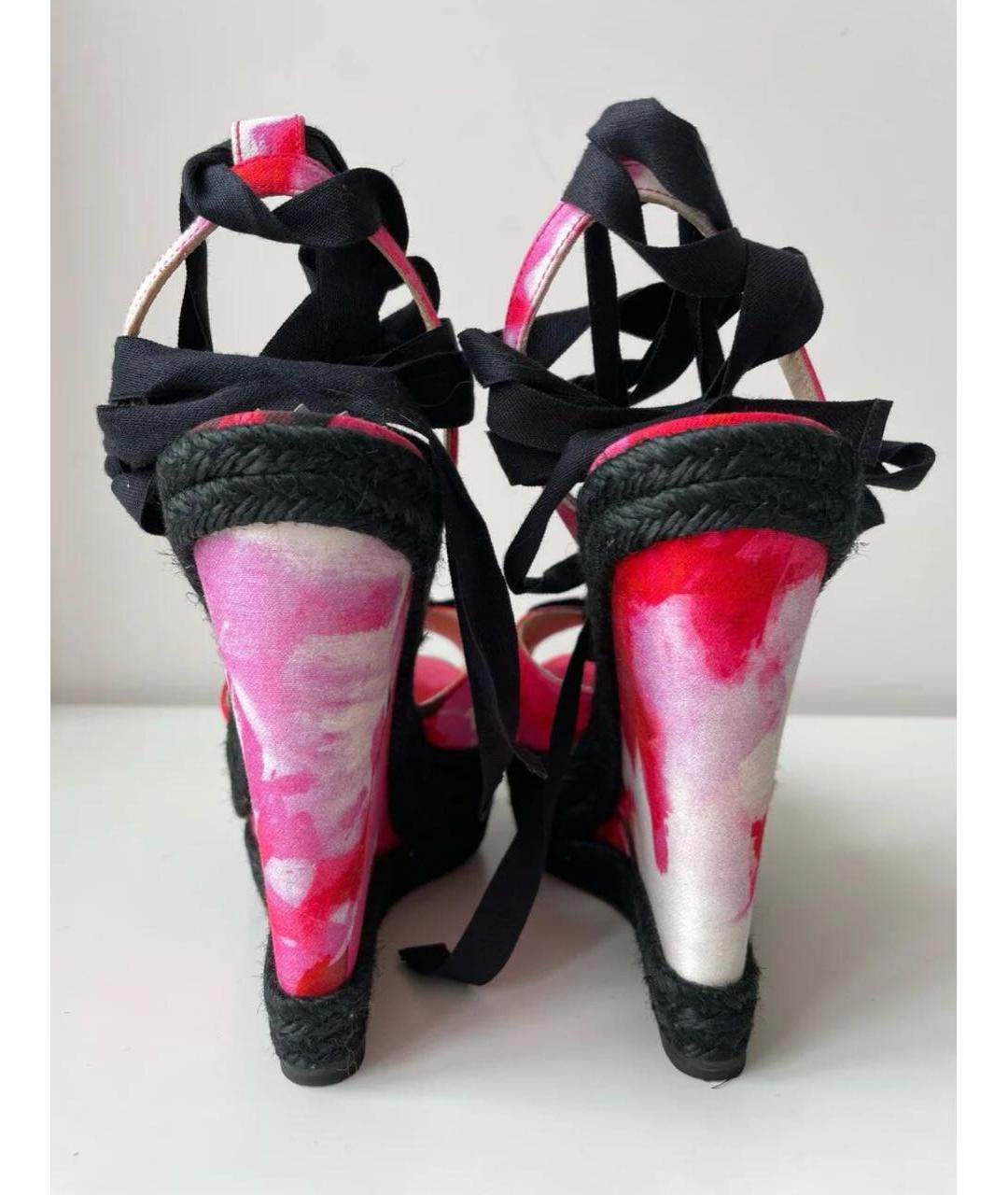 CHRISTIAN LOUBOUTIN Мульти босоножки, фото 4