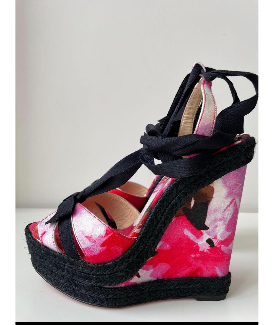 CHRISTIAN LOUBOUTIN Мульти босоножки, фото 2