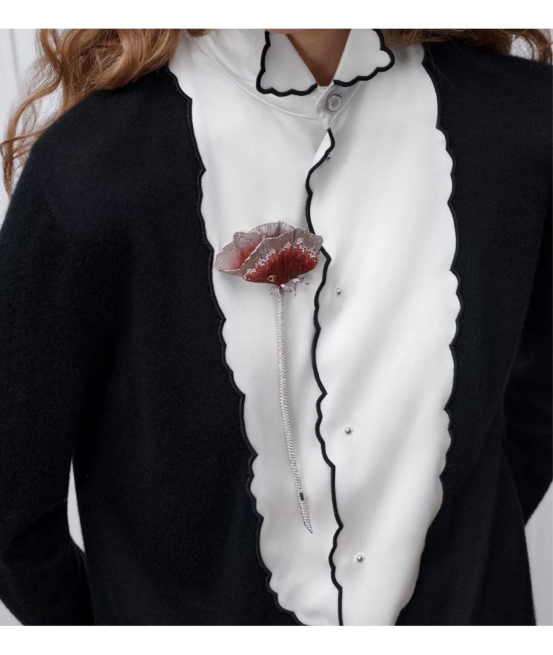 CHRISTIAN DIOR Серебряная металлическая булавка / брошь, фото 2