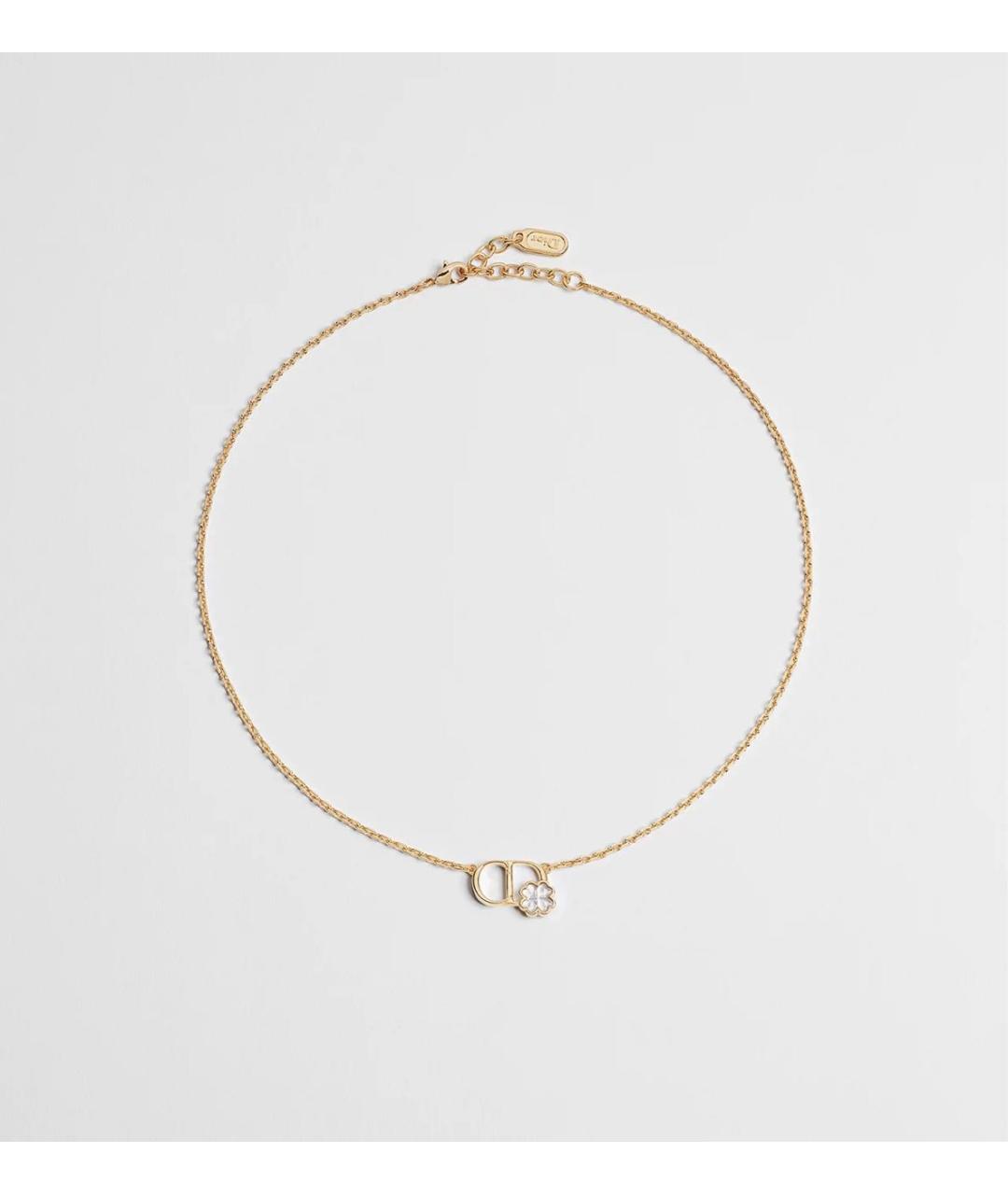 CHRISTIAN DIOR Желтая металлическая подвеска, фото 4