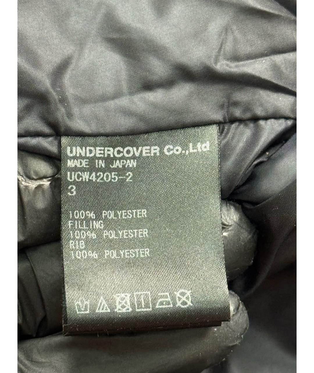 UNDERCOVER Черная куртка, фото 8