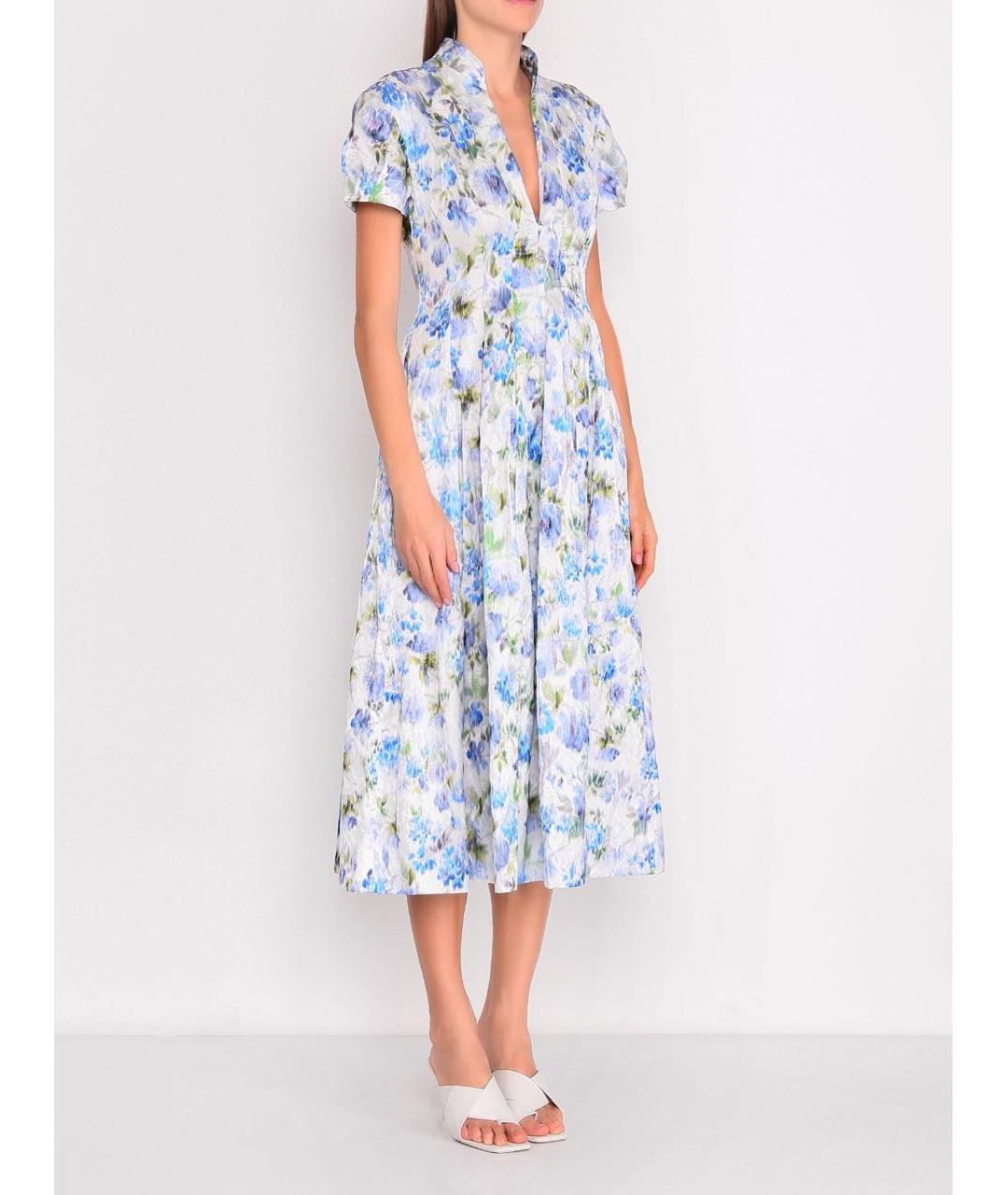 PHILOSOPHY DI LORENZO SERAFINI Мульти полиэстеровое повседневное платье, фото 3