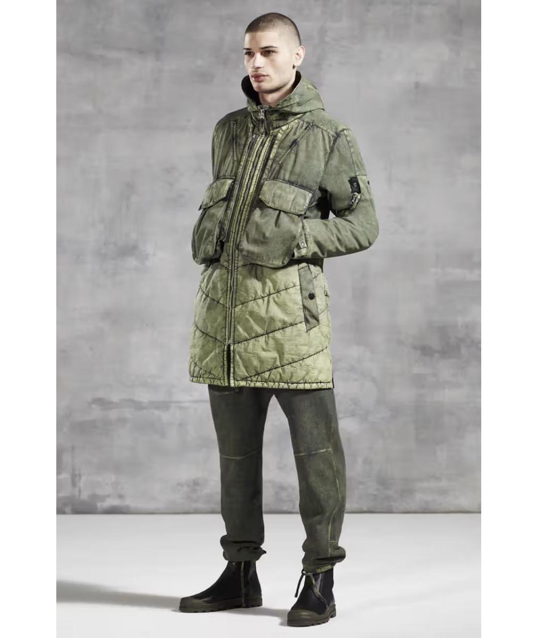 STONE ISLAND SHADOW PROJECT Хаки парка, фото 2