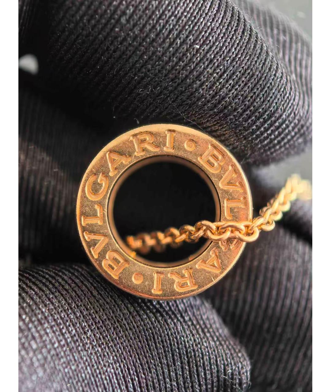 BVLGARI Золотая подвеска из розового золота, фото 4