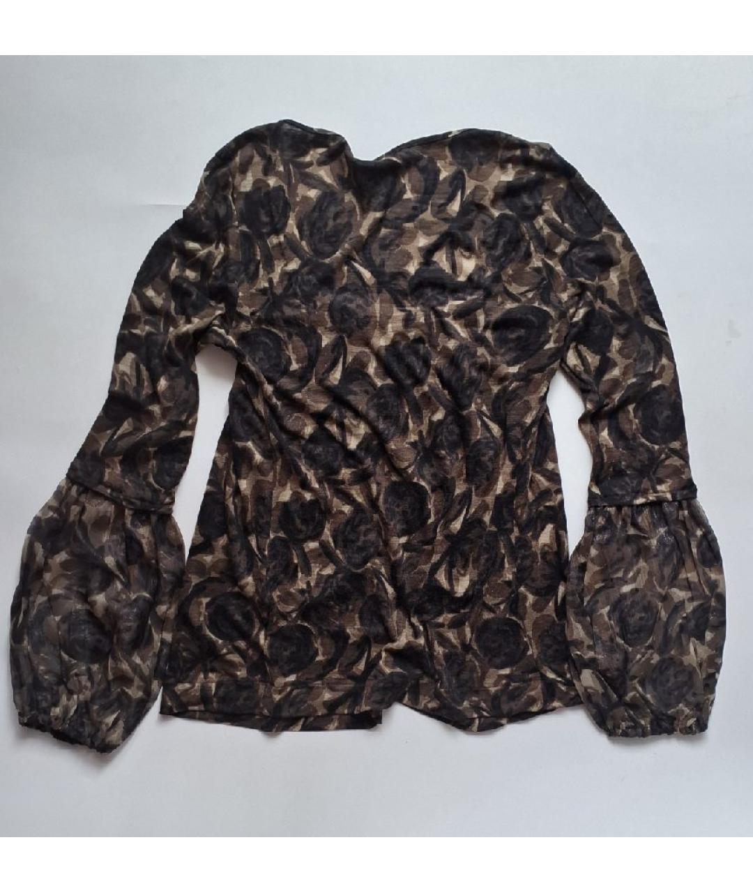 MAX&CO Коричневый шерстяной джемпер / свитер, фото 2