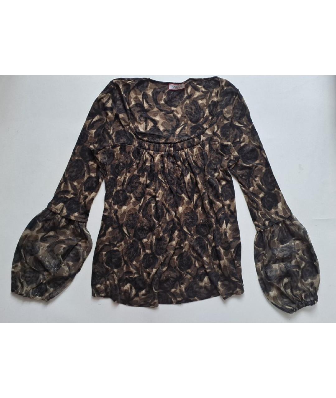 MAX&CO Коричневый шерстяной джемпер / свитер, фото 7