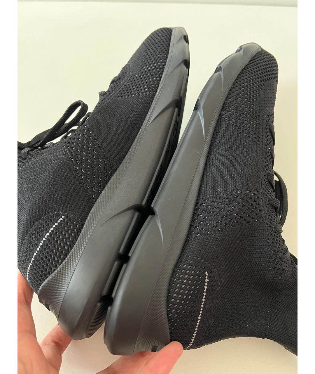 CHRISTIAN DIOR Черные высокие кроссовки / кеды, фото 6