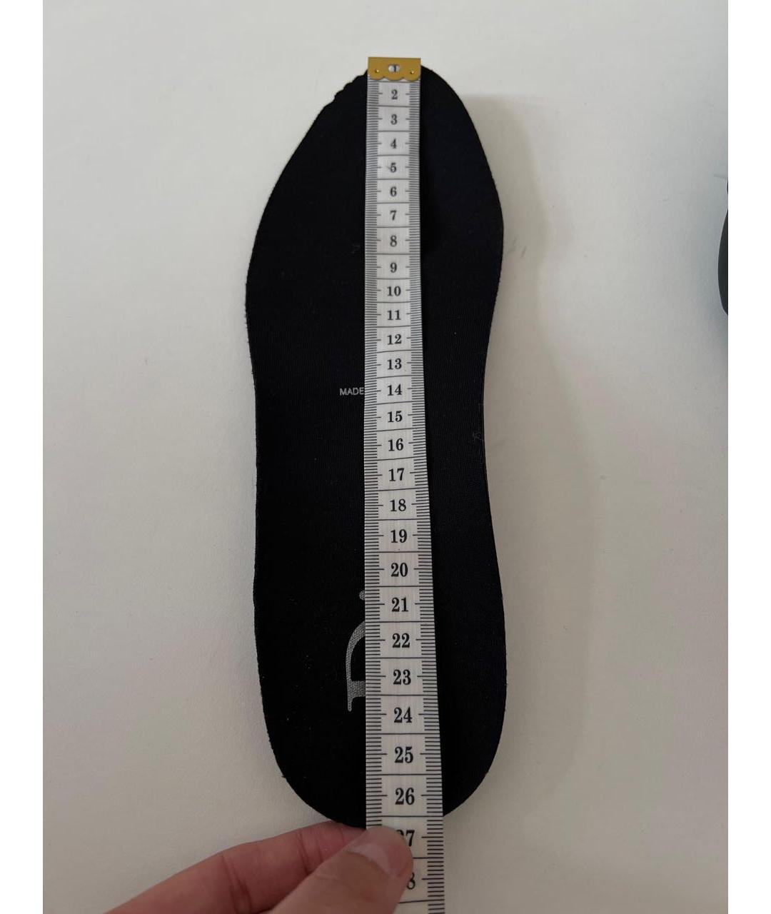 CHRISTIAN DIOR Черные высокие кроссовки / кеды, фото 4