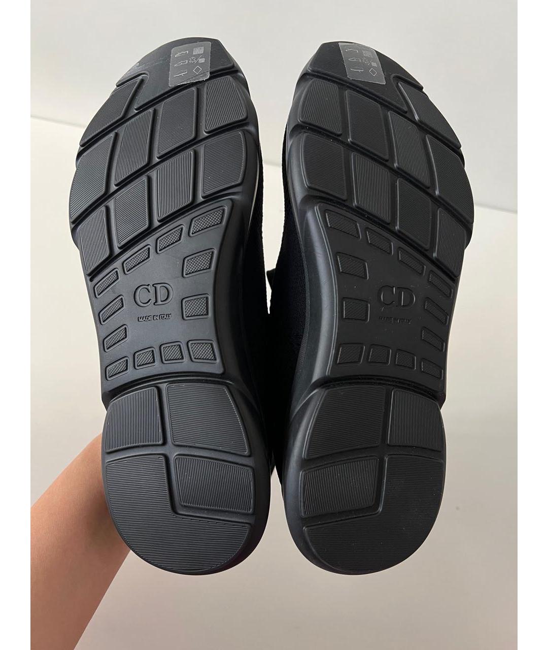 CHRISTIAN DIOR Черные высокие кроссовки / кеды, фото 5