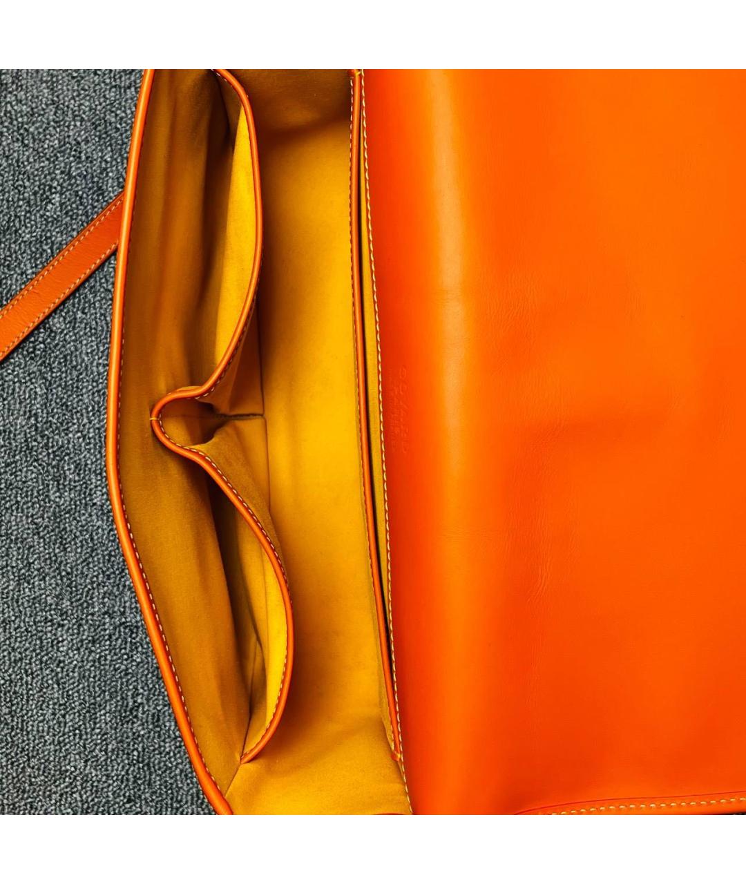 GOYARD Оранжевая сумка через плечо, фото 6
