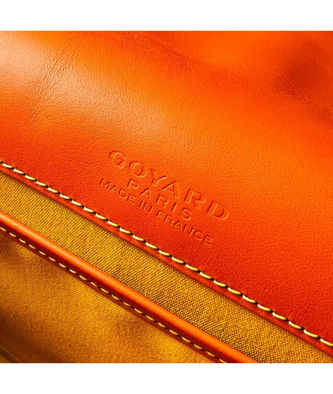 GOYARD Оранжевая сумка через плечо, фото 4