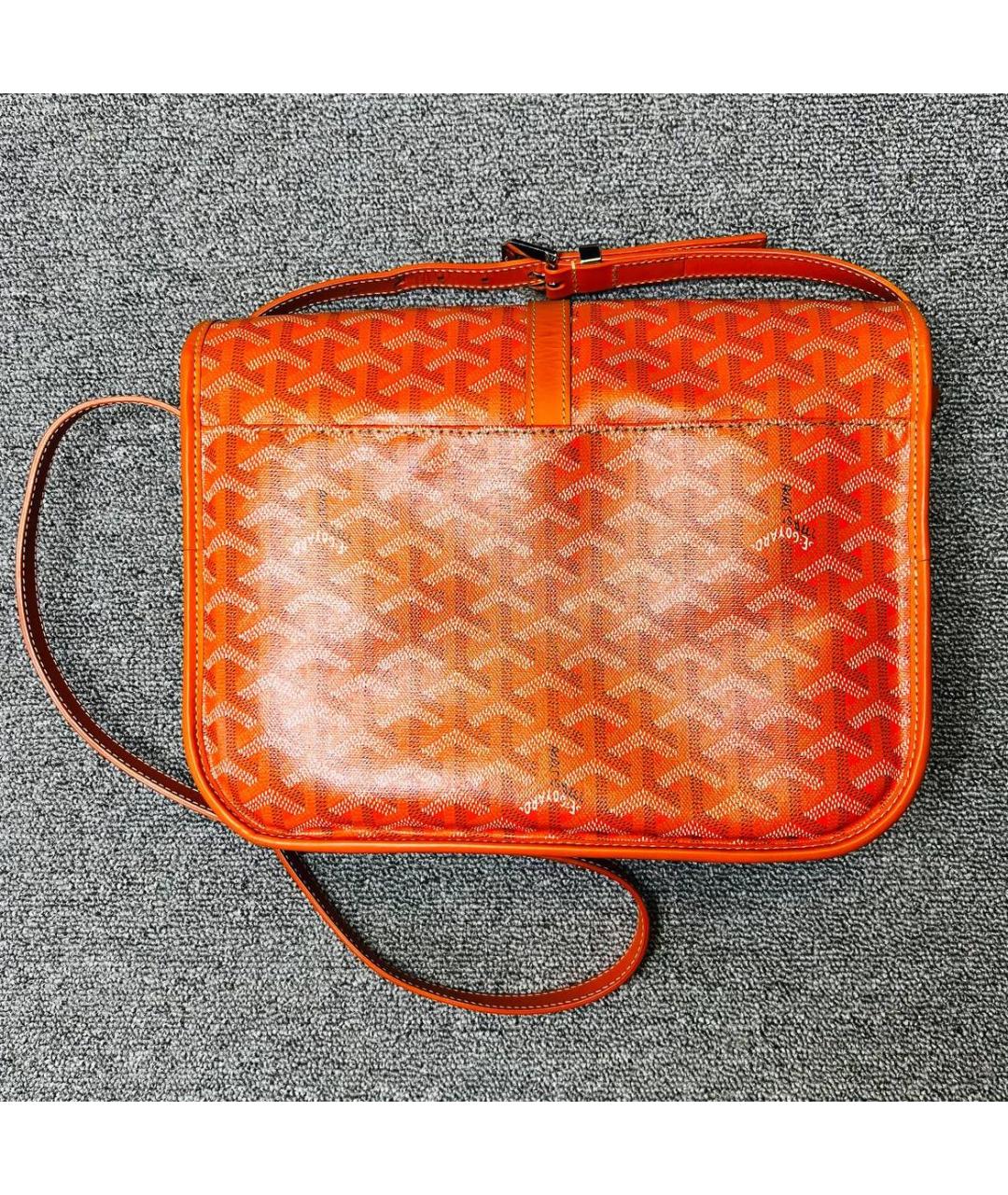 GOYARD Оранжевая сумка через плечо, фото 3