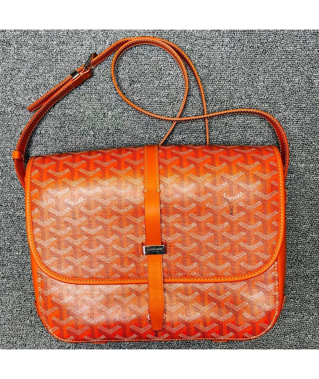 GOYARD Оранжевая сумка через плечо, фото 8